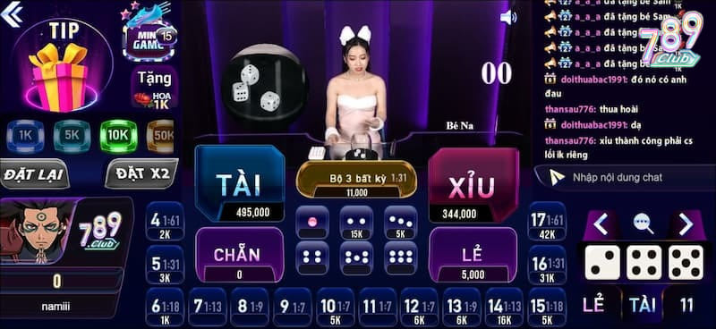 tài xỉu livestream